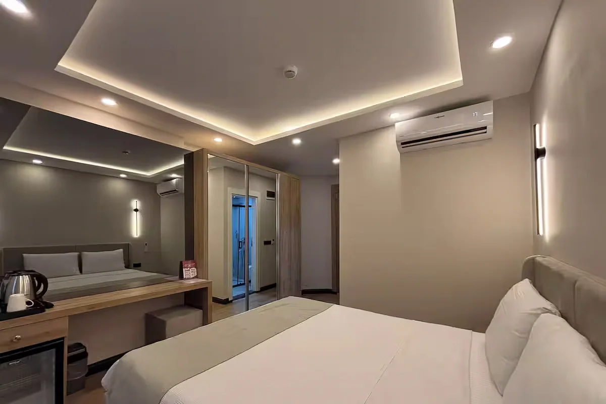 La Vita Es Bella Hotel — double oda, özel üretim mobilya uygulaması 29